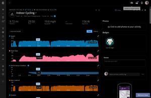 Screenshot of Garmin Connect Dark Mode (Updated)