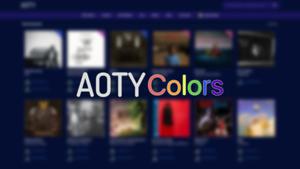 Screenshot of AOTYColors