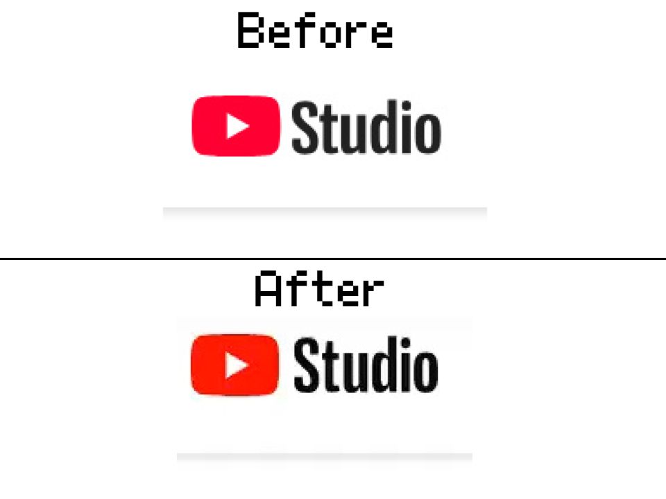 Screenshot of Remove Magenta Color From YouTube Studio