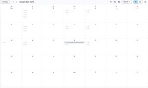 Screenshot of Hide Google Calendar Appointment description