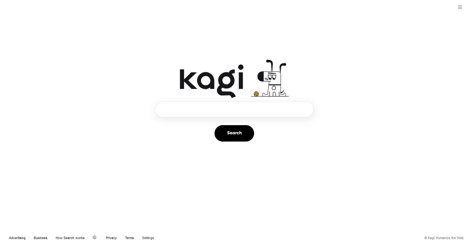 Screenshot of Kagoogle - Kagi Theme for Google