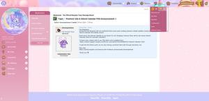 Screenshot of Pastel Gingerbread Neopets site theme