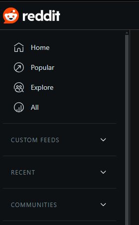 Screenshot of [KV] Reddit Auto Hide / Collapse Sidebar