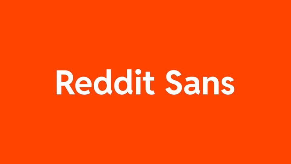 Screenshot of Use Reddit Sans on reddit.com