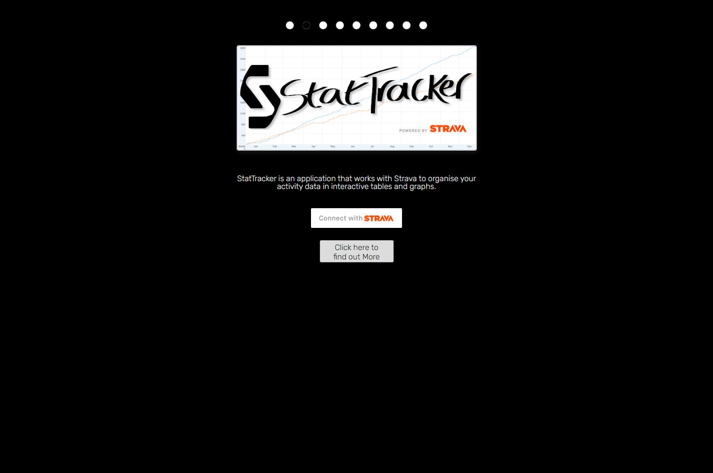 Screenshot of stattracker.x10host.com - Dark Mode [Customizable]