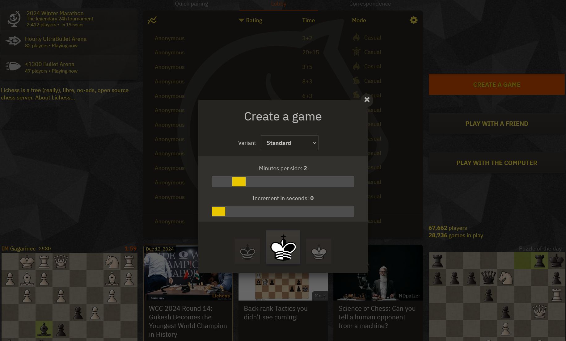 Screenshot of Dark with yellow