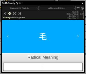 Screenshot of WaniKani Self-Study Fix