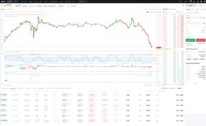 Screenshot of Bybit - View more orders and positions