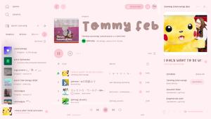 Screenshot of ꒰ spotify ꒱