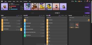 Screenshot of Habitica Dark Mode