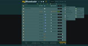 Screenshot of My.JDownloader.org Dark Reader compat