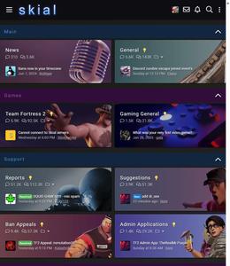 Screenshot of skial.com [Customizable]