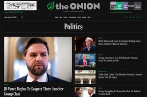 Screenshot of TheOnion.com – Dark [Ath]