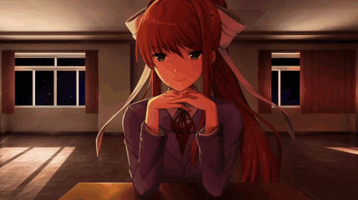 Screenshot of Monika Discord (Animated)