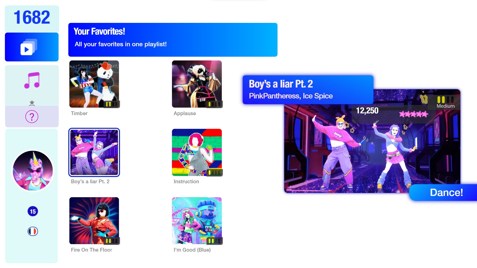 Screenshot of Just dance Unlimited (ALPHA)