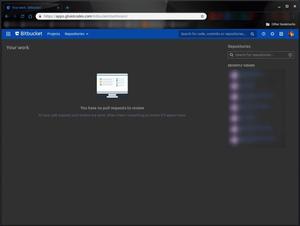 Screenshot of Bitbucket Full Dark