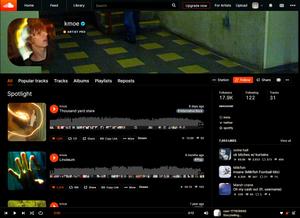 Screenshot of SoundCloud : Rounded