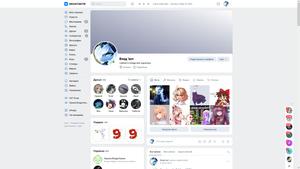 Screenshot of VK Profile Rearrange 2025