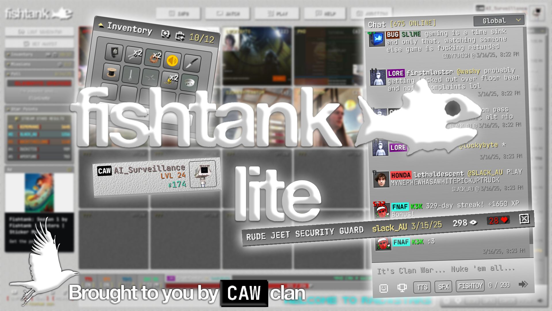 Screenshot of Fishtank.Lite