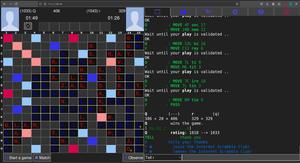 Screenshot of isc.ro Dark Theme