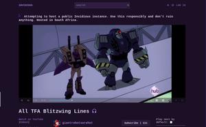 Screenshot of Custom Invidious Theme