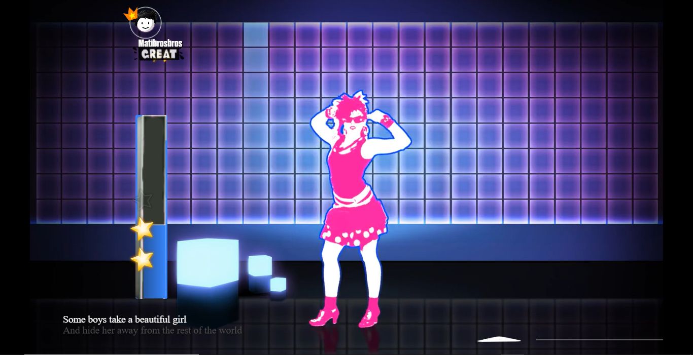 Screenshot of JUST DANCE NOW PLUS 1 HUB