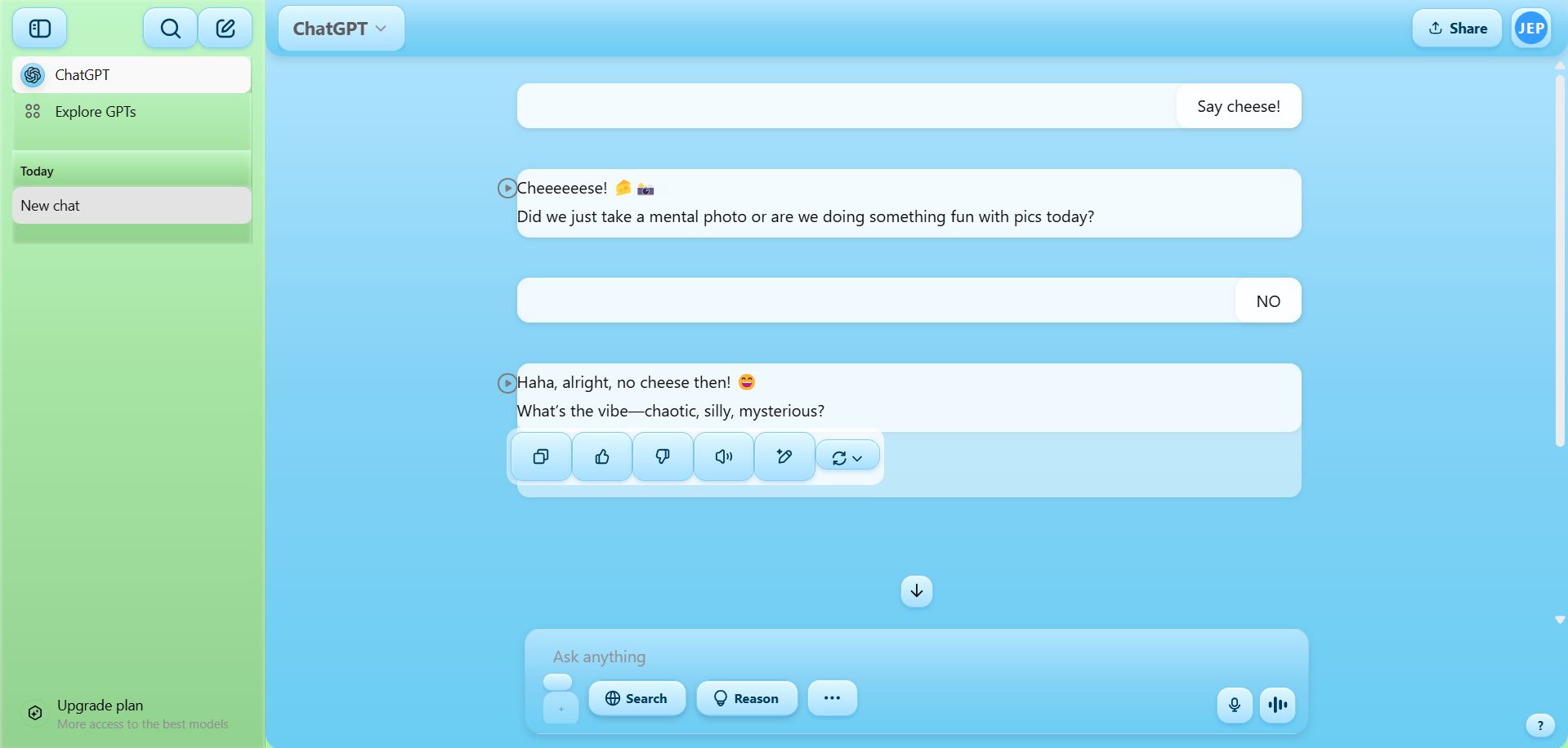 Screenshot of Frutiger Aero