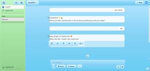 Screenshot of Frutiger Aero