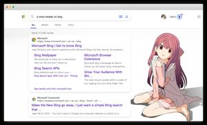Screenshot of cn.Bing搜索简单美化