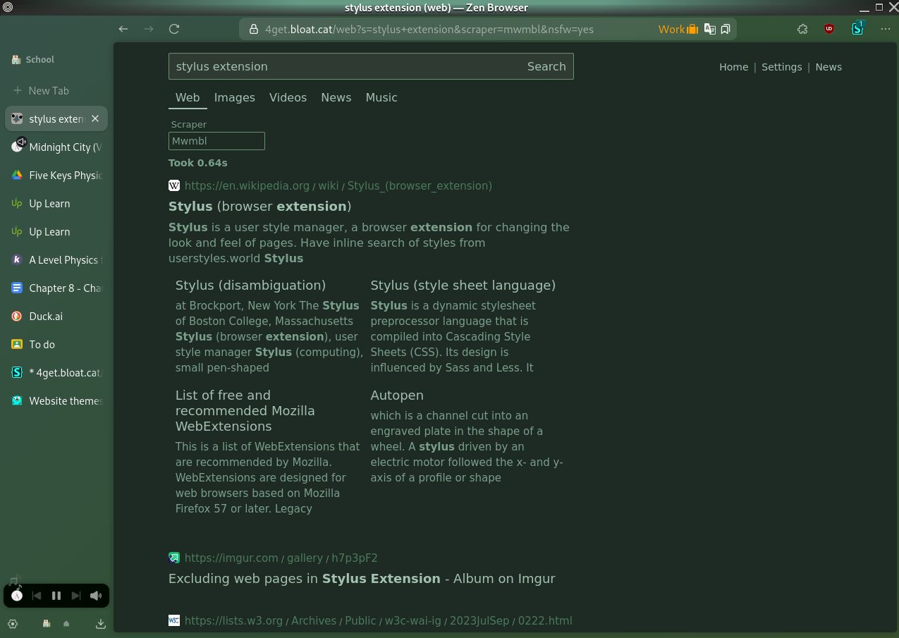 Screenshot of 4get olive theme for Green-Submarine MATE theme