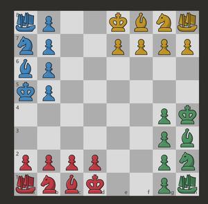 Screenshot of www.chess.com/variants/chaturaji/