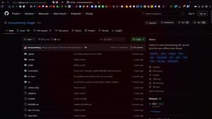 Screenshot of Github No Backgound
