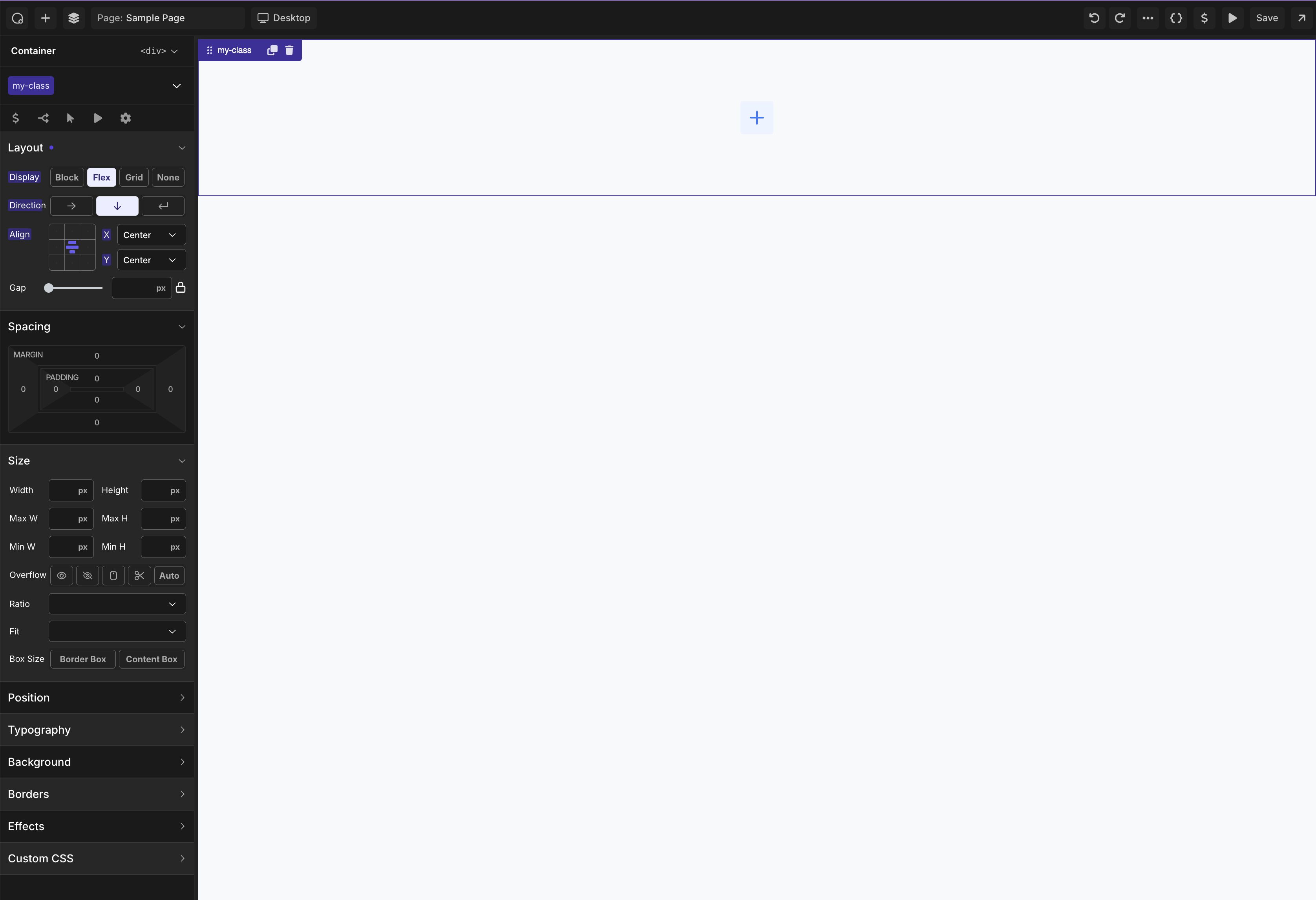 Screenshot of WinuSoft Oxygen Builder 6