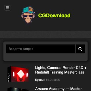 Screenshot of Search on CGDownload for mobile