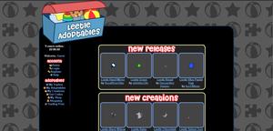Screenshot of Leetles Adoptables - Dark