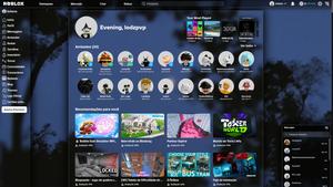 Screenshot of Roblox Transparent Interface