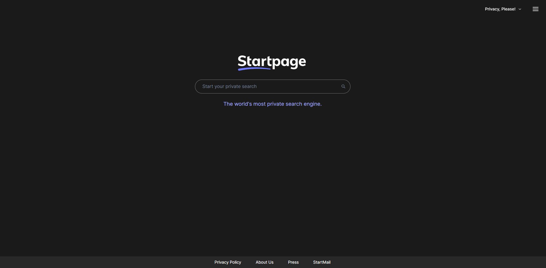 Screenshot of Dark Theme