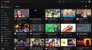 Screenshot of YT feedxer