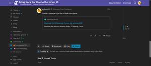 Screenshot of Restore Old GDevelop Forum