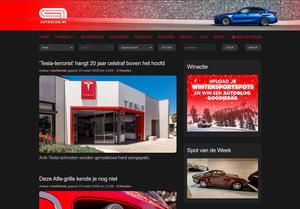 Screenshot of Autoblog.nl | Autoblog Dark + Adblock