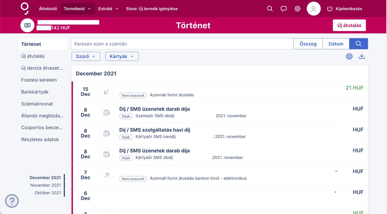Screenshot of George Erste Bank - Dense