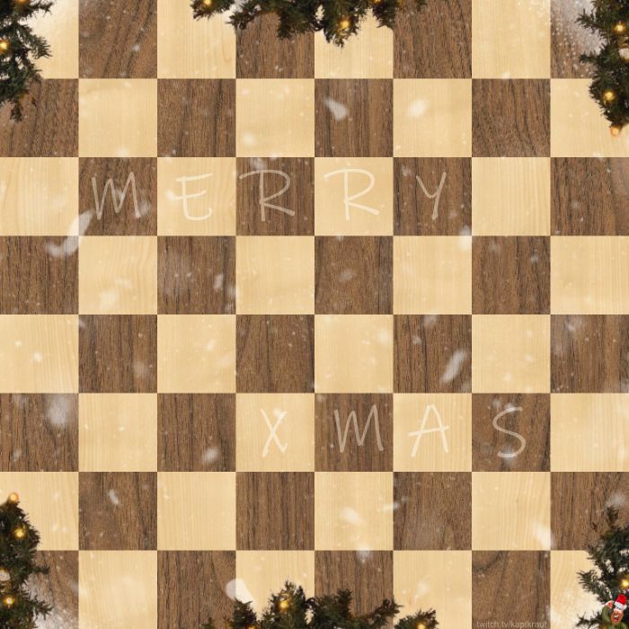 Screenshot of Lichess: xmas-board