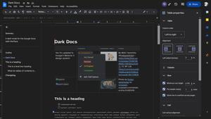 Dark Docs screenshot