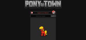 Screenshot of Dark Pony Town