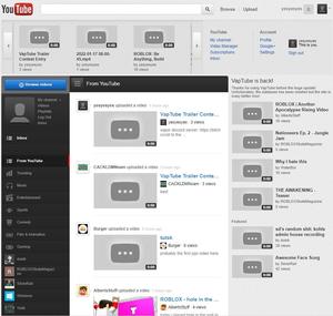 Screenshot of YouTube Branding for Vap(e)Tube
