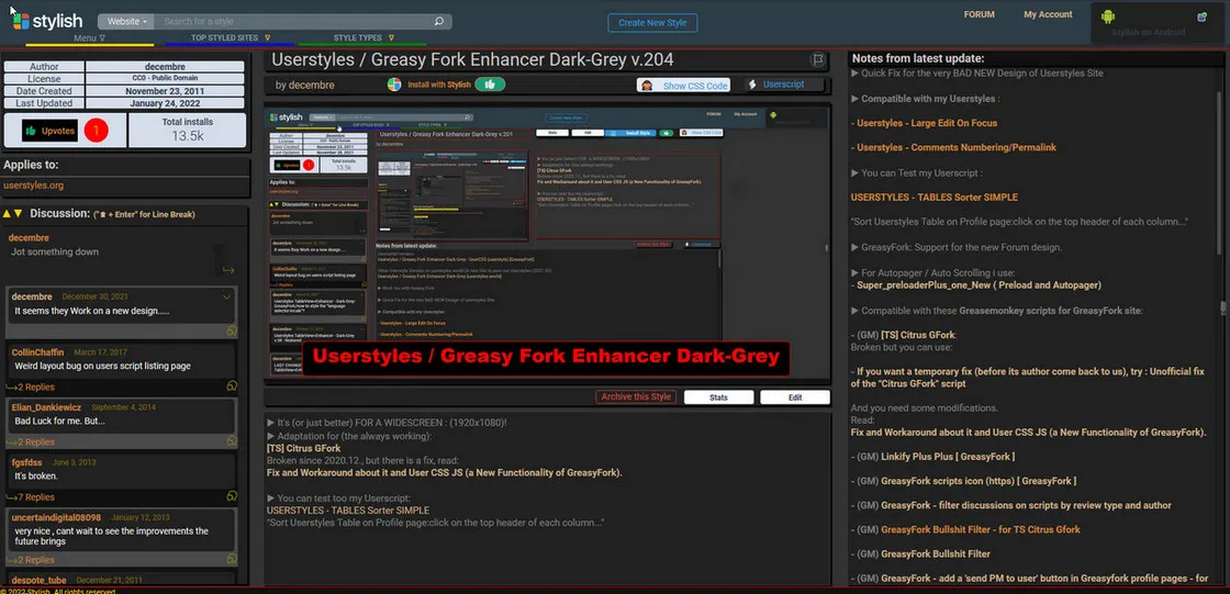 Cannot access Greasy Fork scripts