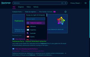 Screenshot of Startpage Cyberpunk Neon