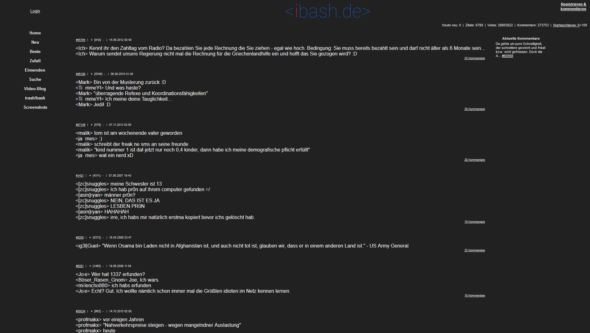 Screenshot of DarkBash