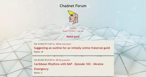 Screenshot of Muted Chadnet