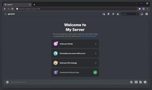 Screenshot of Discord - Hide Servers and Channels